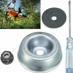 * Osqi Kit D'Adaptateur De Lame De Machine De Jardinage Pour Tondeuse A Gazon Pour Debroussailleuse Stihl><noscript><img width=