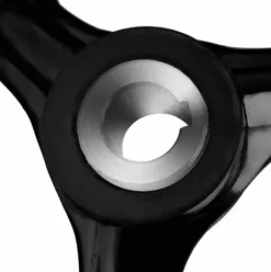 * Osqi Volant A Main Volant A Main Rond Noir A 3 Rayons En Plastique Avec Poignee Rotative Pour Fraiseuse De Tour 12 100 Mm><noscript><img width=