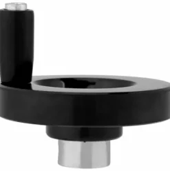 * Osqi Volant De Machine En Bakelite Noire Avec Poignee Rotative, Volant, Tour Rond Noir (863Mm)><noscript><img width=