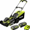 * Pack Ryobi Tondeuse 36V Rlm36X46H50Pg 2 Batteries 36V Lithiumplus 4.0Ah 5.0Ah 1 Chargeur> Tondeuse À Batterie