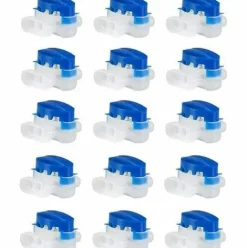 * Pesce 15 Pcs Connecteur De Cable Etanche 3 Trous Connecteurs De Fils EÉlectriques Sertis Connecteur De Tondeuse A Gazon Rempli De Gel Avec, 314 Connecteurs De Cable Parfait Pour Jardin Et Exterieur> Accessoire Pour Tondeuse Et Autoportée