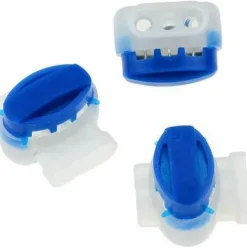 * Pesce Connecteurs De Cable Remplis Des Resines, 40 Pieces Connecteurs De Cable Robot Tondeuse Remplis Etanche 3 Trous Fils EÉlectrique Sertis Gel Resine Pour Tondeuses A Gazon Robotiques Automower.><noscript><img width=