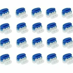 * Pesce Connecteurs De Cable Pour Jardin Robot Tondeuse Automower- Etenche (20Pc)> Accessoire Pour Tondeuse Et Autoportée