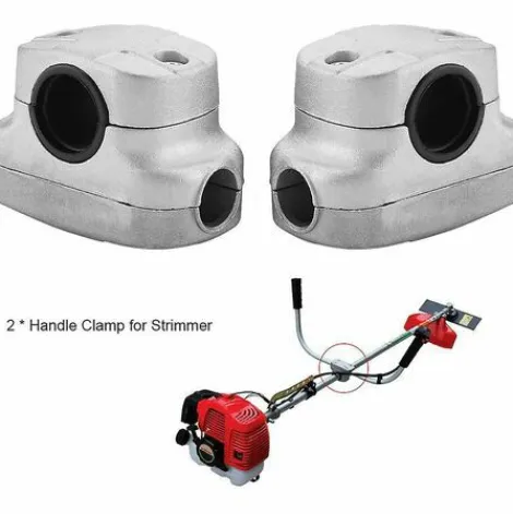 * Premier 2Pcs Todeuse A Gazon Poignee Support Clamp, Jardin Todeuse A Gazon Pocket Holder, Todeuse A Gazon Handlebar Tube> Accessoire Pour Tondeuse Et Autoportée