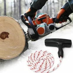 * Regali Poignee De Demarreur Tondeuse A Gazon Corde De Demarrage A Rappel Avec 3 Pieces Poignee De Demarrage Accessoires De Tondeuse A Cordon Pour La Plupart Des Tondeuses A Gazon><noscript><img width=