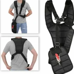 * Regali Sangle D'Epaule Confortable Avec Ceinture En Nylon Durable Reglable Pour Debroussailleuse Et Tondeuse A Gazon (28 X 12 X 9 Cm)><noscript><img width=