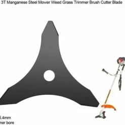 * Regalos 8 X 3T Lame De Debroussailleuse Avec Kit D'Entretien D'Accessoire D'Adaptateur De Lame De Tondeuse A Gazon De Machine De Jardinage Pour Mauvaises Herbes Fraiches Et Tondeuse.><noscript><img width=