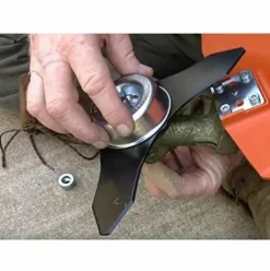 * Regalos 8 X 3T Lame De Debroussailleuse Avec Kit D'Entretien D'Accessoire D'Adaptateur De Lame De Tondeuse A Gazon De Machine De Jardinage Pour Mauvaises Herbes Fraiches Et Tondeuse.><noscript><img width=