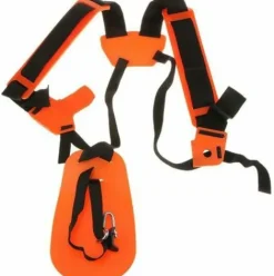 * Rosier Bandouliere A Trimmer, Bandouliere A Double Epaule Confort Brush Cutter Trimmer Epauliere Harnais Sangle Tondeuse A Gazon, Ceinture En Nylon Pour Jardin De Coupeur De Brosse (Orange)——Vebtles><noscript><img width=