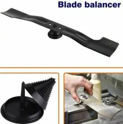 * Sincereetali Lot De 4 Affuteurs De Lame De Tondeuse A Gazon, Accessoires De Tondeuse A Gazon Avec 1 Kit D'Equilibrage De Lame, Outils D'Affutage De Lame De Tondeuse A Gazon><noscript><img width=