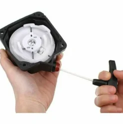 * Sincereetali Recoil Pullstart Pull Demarreur Pour Debroussailleuse Tondeuse A Gazon Noir><noscript><img width=