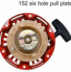 * Sincereetali Recoil Starter Pull Start Predator Avec 3/6 Trous De Vis Outil D'Equipement EÉlectrique Pour Moteur De Tondeuse A Gazon><noscript><img width=