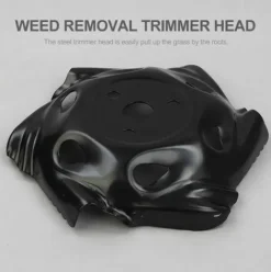 * Superseller Accessoire Pour Tondeuse Et Autoportee Tete De Coupe Lame De Coupe Tete De Tondeuse A Gazon D'Exterieur Tete De Rasoir En Acier Accessoires D'Affutage De Tete Outil De Mangeur D'Herbe Remplacement Tres Resistant Le Noir> Accessoire Pour Tondeuse Et Autoportée