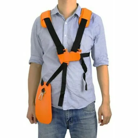 * Tanetue Tondeuse A Bandouliere-Tondeuse A Harnais Double Epaule Avec Ceinture De Nylon Durable Adjuestable Pour Debroussailleuse Ou Gardenning (Pour Stihl Fstaille-Bordures Serie Km)> Accessoire Pour Tondeuse Et Autoportée