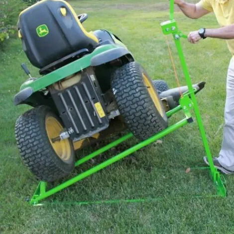 * Terre Jardin Leve Tracteur Tondeuse Avec Treuil 500 Kg> Accessoire Pour Tondeuse Et Autoportée