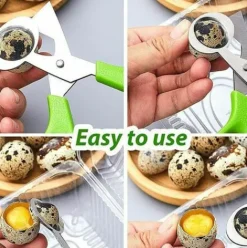 * Thsinde Lot De 4 Ciseaux A Oeufs De Caille, Ciseaux A Oeufs De Caille En Acier Inoxydable, Petits Ciseaux A Oeufs De Caille><noscript><img width=