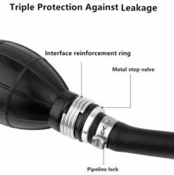 * Thsinde Tuyau Gaz Carburant Pompe,Poire Amorcage Carburant Auto Bateau,Universelle Pompe A Essence De Carburant De Tuyau D'Aspiration Siphon De Pompe A Eau/Essence Avec Pompe De Transfert De Carburant(8Mm)><noscript><img width=
