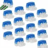 * Tinor 20 Pieces Connecteurs De Cable Remplis Des Resines Connecteur Etanche 3 Trous Avec Pince Auto-Denudante Abs Isole Pour Les Tondeuses A Gazon Robotisees D'Exterieur, Les Jardins> Accessoire Pour Tondeuse Et Autoportée