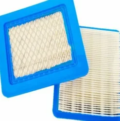 * Tinor Filtre Air Pour Tondeuse Poussee Remplacement Gamme Accessoires Filtre Papier Ensemble Non Authentique Bleu Filtre Air Tracteur Pour Tondeuses A Gazon Et Tracteurs (2 Pieces)><noscript><img width=