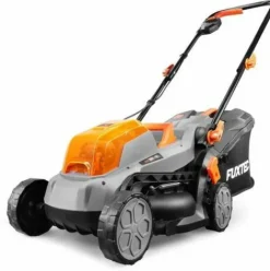 * Tondeuse A Gazon EÉlectrique A Batterie 40V (2X20V) Fuxtec Fx-E1Rm20 Set Avec 2 Batteries 2Ah Et Double Chargeur 2,4A> Tondeuse À Batterie