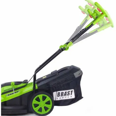 * Tondeuse EÉlectrique Filaire 2000W 43Cm 45L Reglage Central 20-70Mm (6 Niveaux) Et En Plus Equipee Pour Une Fauche Particulierement Confortable De Brast> Tondeuse Électrique Filaire