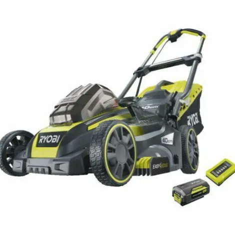 * Tondeuse Ryobi 36V Coupe 40Cm 1 Batterie 5,0Ah 1 Chargeur Rlm36X41H-50> Tondeuse À Batterie