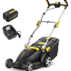 * Tondeuse Sans Fil A Batterie, 40 V, Gt Elec + Batterie 4 Ah + Chargeur> Tondeuse À Batterie