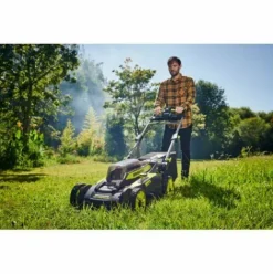 * Tondeuse Tractee Ryobi 36V Lithiumplus Brushless Coupe 51 Cm 1 Batterie 6.0Ah 1 Chargeur Rapide Ry36Lmx51A-160><noscript><img width=