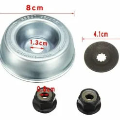 * Triomphe Triom 4Pcs / Set De Fixation Lame Lawnmower Metallique De Remplacement Kit Pour Stihl Tondeuse A Gazon Debroussailleuse> Accessoire Pour Tondeuse Et Autoportée