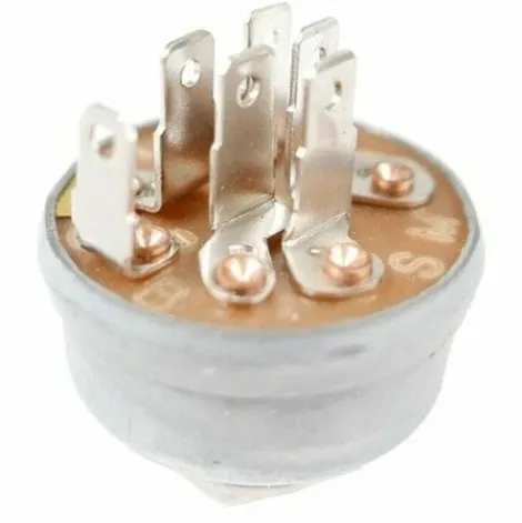 * Universel Contacteur A Cle Autoportee 6 Bornes> Accessoire Pour Tondeuse Et Autoportée