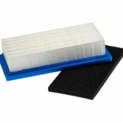 * Vhbw Set De Filtres Compatible Avec Briggs & Stratton 256400, 257400 Moteur Pour Tracteur Tondeuse 1X Filtre Mousse, 1X Filtre A Air En Papier> Accessoire Pour Tondeuse Et Autoportée