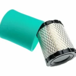* Vhbw Set De Filtres (1X Filtre A Air En Papier, 1X Filtre Mousse) Compatible Avec Briggs & Stratton 44Q977-0200-G5 Moteur Pour Tracteur Tondeuse> Accessoire Pour Tondeuse Et Autoportée