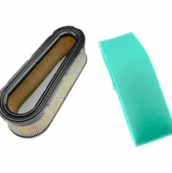 * Vhbw Set De Filtres (1X Filtre A Air En Papier, 1X Filtre Mousse) Compatible Avec Briggs & Stratton 28B702-1194-E1 Moteur Pour Tracteur Tondeuse> Accessoire Pour Tondeuse Et Autoportée
