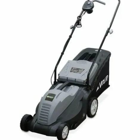 * Voltr Tondeuse A Gazon EÉlectrique 1500W Recuperateur D'Herbe 50L. Diametre De Coupe 36Cm. Compacte Et Maniable Gris> Tondeuse Électrique Filaire