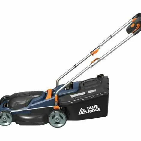 * Wesco Blue Ridge 36V Tondeuses Rotatives Gazon Sans Fil, 34Cm A 200M Avec Indicateur De Puissance Niveau Br8761> Tondeuse À Batterie