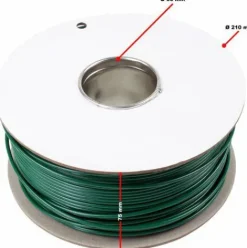 * Wiltec Cable Peripherique 250M 2,7Mm Installation Robot-Tondeuse Fil Cca Delimitation Jardin Zone Tonte><noscript><img width=
