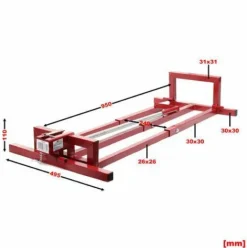 * Wiltec Nettoyage Facile Cric Leve Tracteur Tondeuse Leve Tondeuse Tondeuse Mowerlifter De 400Kg Max.><noscript><img width=