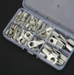 * Yd 60Pcs Argent Sc Boucle Terminal Cblage Accessoires Pieces Électriques Pour Fournitures Industrielles> Accessoire Pour Tondeuse Et Autoportée