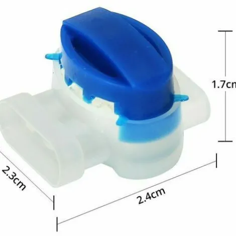 * Zhuoxuan Gwhole Lot De 20 Connecteurs De Cable Remplis Des Resines Pour Robot Tondeuse Automower,B> Accessoire Pour Tondeuse Et Autoportée