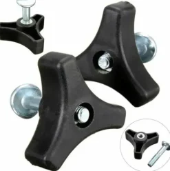 * Zhuoxuan 5Pcs Poignee Triangulaire, Ecrou Et Boulon De Rechange Pour Tondeuse A Gazon> Accessoire Pour Tondeuse Et Autoportée