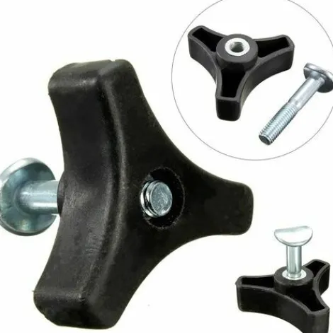 * Zhuoxuan 5Pcs Poignee Triangulaire, Ecrou Et Boulon De Rechange Pour Tondeuse A Gazon> Accessoire Pour Tondeuse Et Autoportée