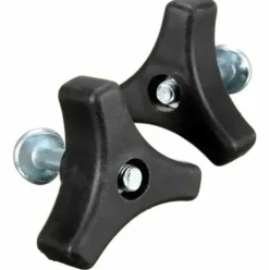 * Zhuoxuan 5Pcs Poignee Triangulaire, Ecrou Et Boulon De Rechange Pour Tondeuse A Gazon><noscript><img width=