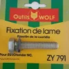 * Zy791 Vis De Lame Pour Tondeuse Outils Wolf> Accessoire Pour Tondeuse Et Autoportée